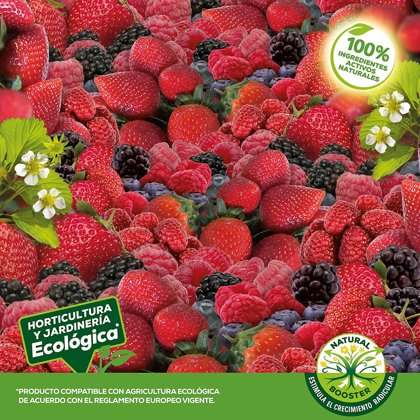 Solabiol fertilizante para frutos rojos, con estimulador radicular.