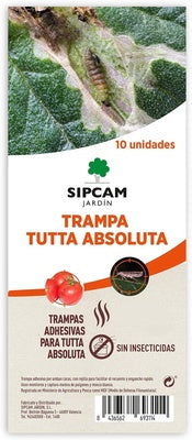 Trampa Adhesiva Tuta Absoluta Tomate 10 Unidades.